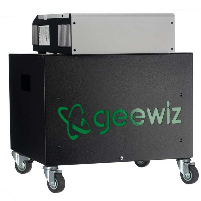 3000VA Mecer Axpert Pure Sine Inverter + 2x 100Ah LITHIUM Battery Trolley (12 HOUR BATTERY LIFE) ...