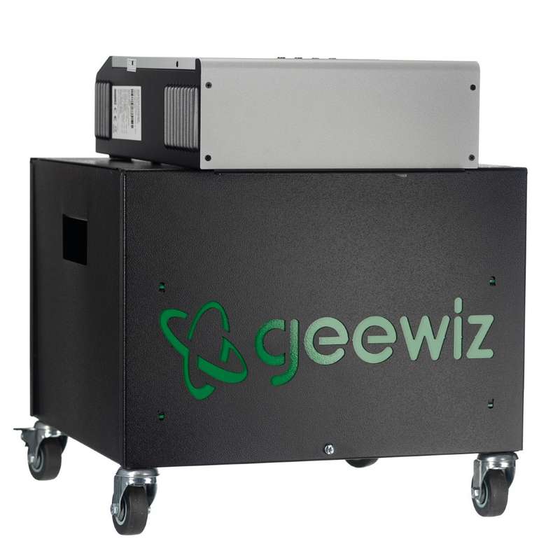 3000VA Mecer Axpert Pure Sine Inverter + 2x 100Ah LITHIUM Battery Trolley (12 HOUR BATTERY LIFE) ...
