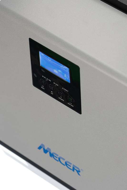 3000VA Mecer Axpert Pure Sine Inverter + 2x 100Ah LITHIUM Battery Trolley (12 HOUR BATTERY LIFE) ...