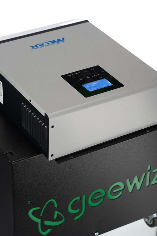 3000VA Mecer Axpert Pure Sine Inverter + 2x 100Ah LITHIUM Battery Trolley (12 HOUR BATTERY LIFE) ...