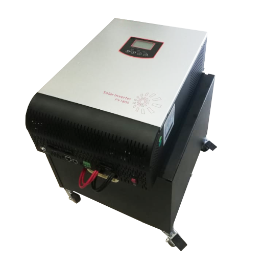 Axpert Type Pure Sine 3000VA Inverter Trolley + 2x 100Ah LITHIUM Battery (12 HOUR BATTERY LIFE) K...
