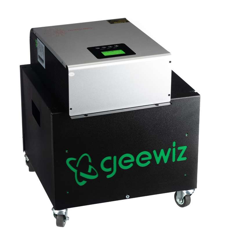 Axpert Type Pure Sine 3000VA Inverter Trolley + 2x 100Ah LITHIUM Battery (12 HOUR BATTERY LIFE) K...