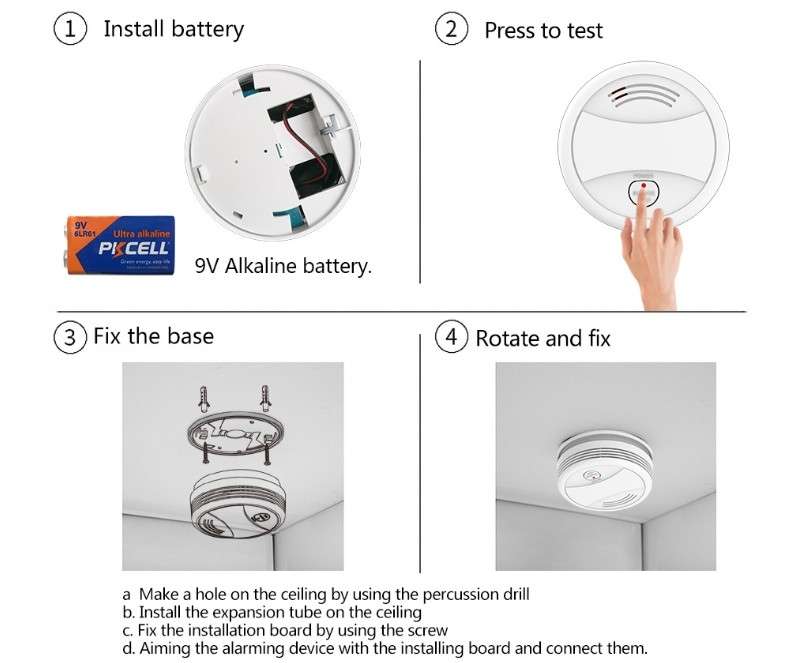 Tuya WiFi Smart Smoke Detector