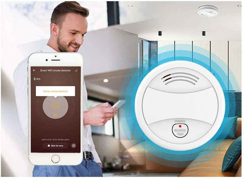 Tuya WiFi Smart Smoke Detector