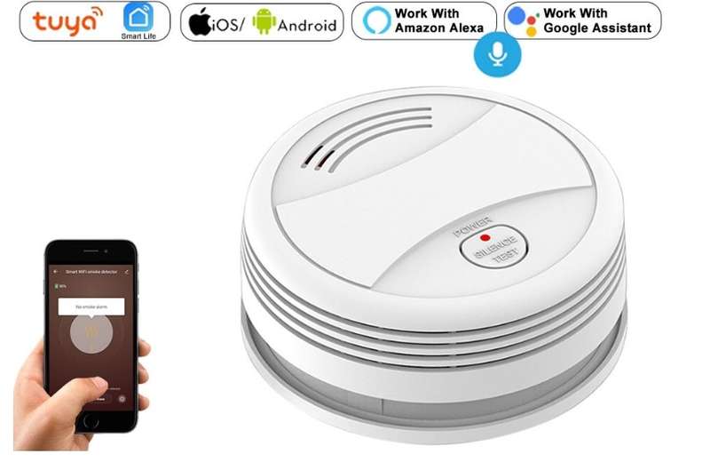 Tuya WiFi Smart Smoke Detector