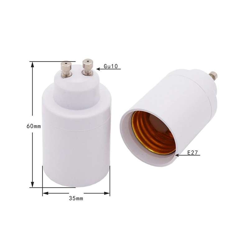 GU10 Male to E27 Female Converter