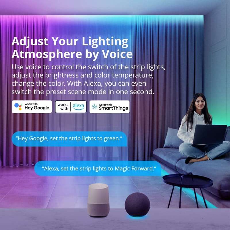 Sonoff L3 Pro RGBIC Smart LED Light Strip Kit - 5M / 16 Million Colours / Music Mode / Voice Control