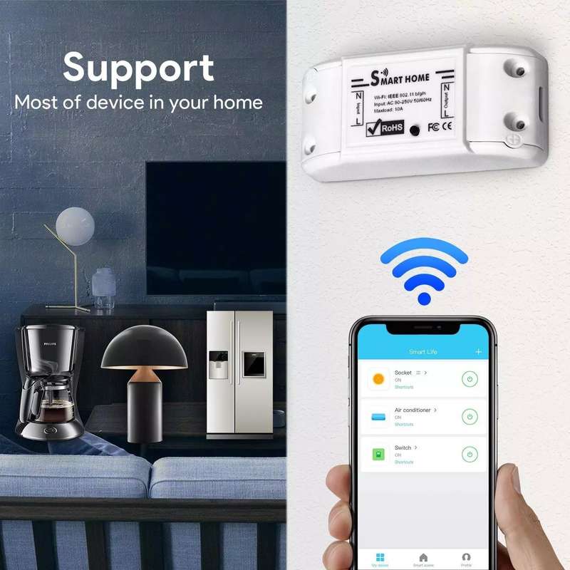 EWELINK Basic Wi-Fi Switch/Breaker - 10A / 2.4GHz