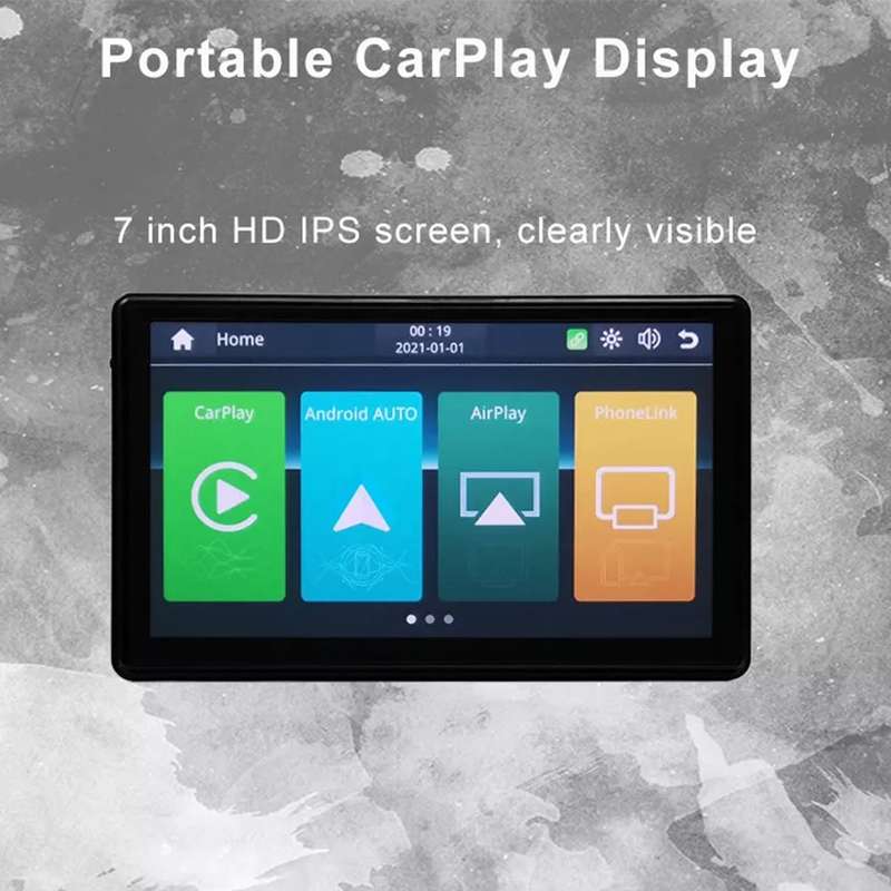 Wireless Apple CarPlay Android Auto Pad - supports iPhone and Android / Screen Mirror Standard