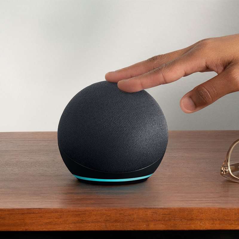 Echo Dot Smart Speaker with Alexa (5th Gen- 2022 Release) Charcoal Grey