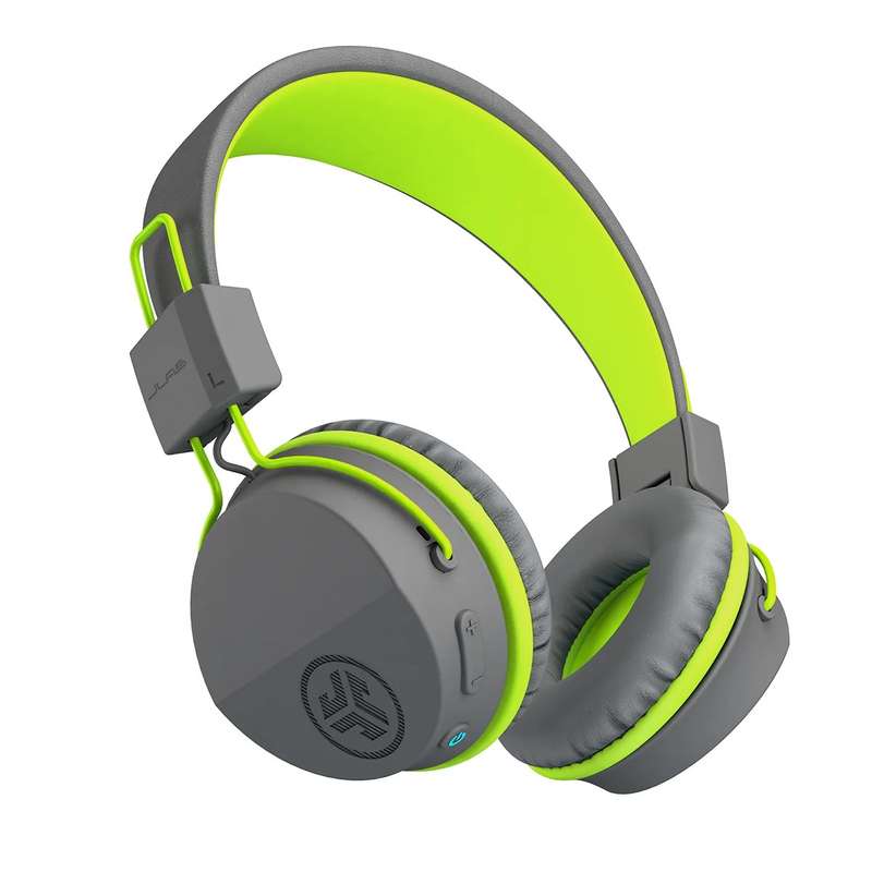 Jlab NEON Wireless On-Ear Headphones - Bluetooth 5.0 / 13 Hour Playtime Green