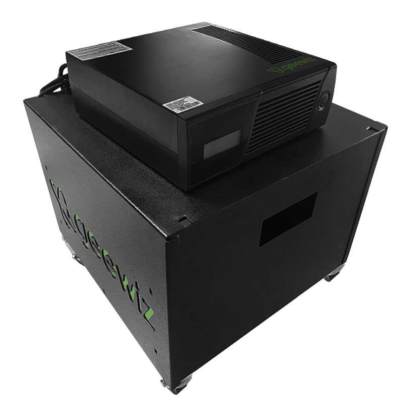 Geewiz 2000VA PURE SINE Inverter Trolley + 2x 100AH LITHIUM Batteries (12 HOUR BATTERY LIFE) KIT ...