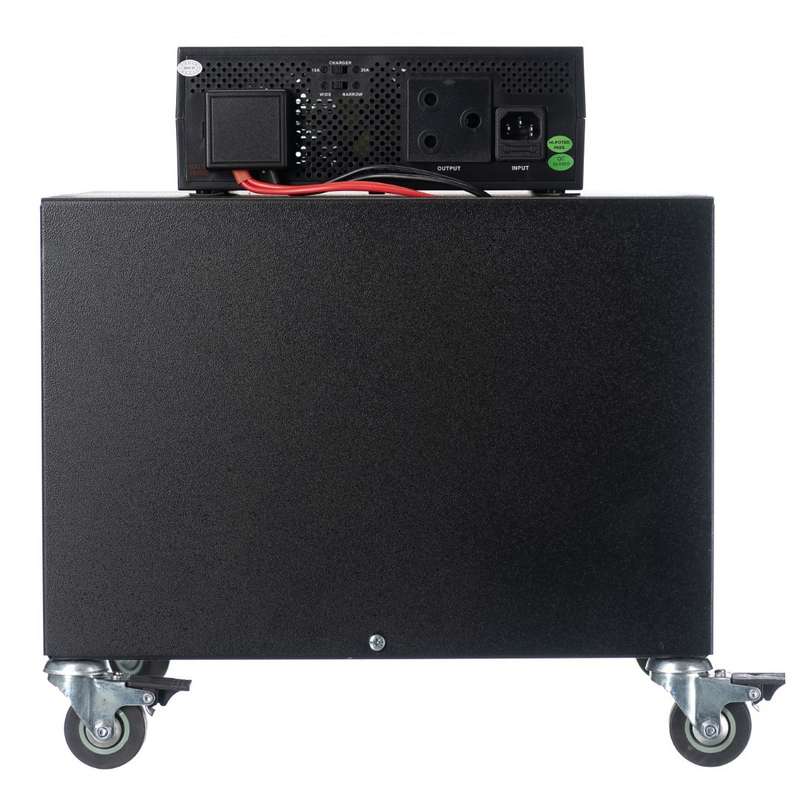 Geewiz 2000VA PURE SINE Inverter Trolley + 2x 100AH LITHIUM Batteries (12 HOUR BATTERY LIFE) KIT ...