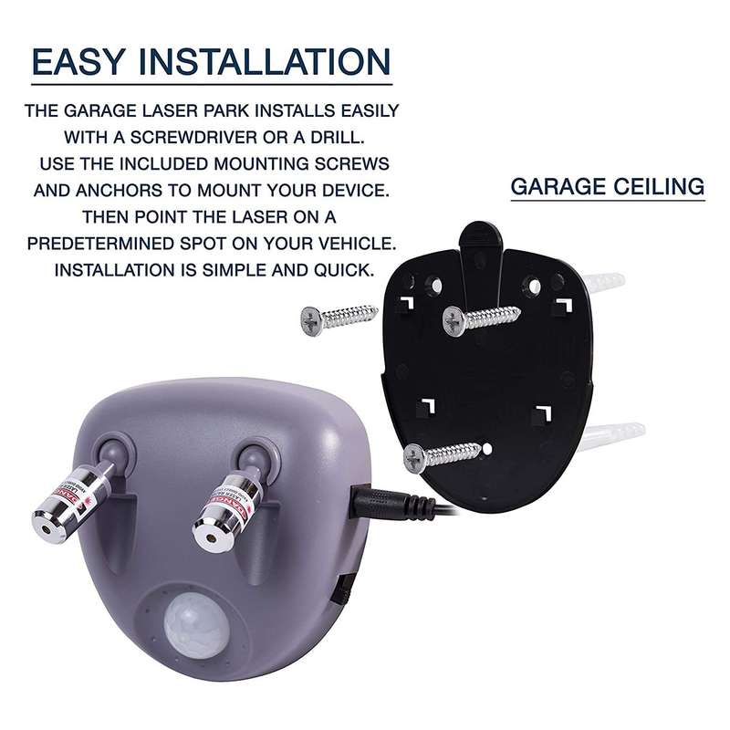 Dual Laser 360 Degree Parking Assist Guide System PArk
