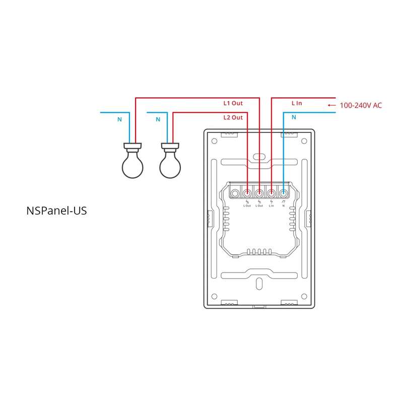 Sonoff NSPanel - White / US Size