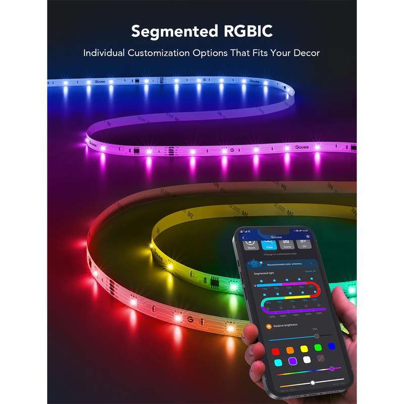 Govee RGBIC Basic LED Strip Lights (20m / 30m) 20m