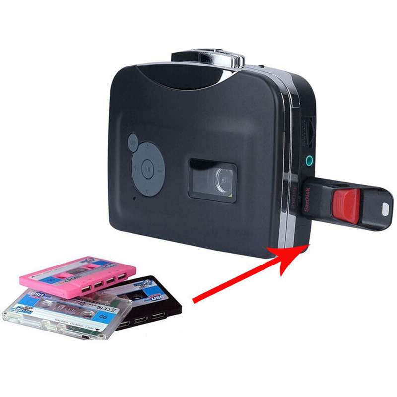 Ezcap230 USB Cassette Tape to MP3 Converter - Capture Audio / Music Player
