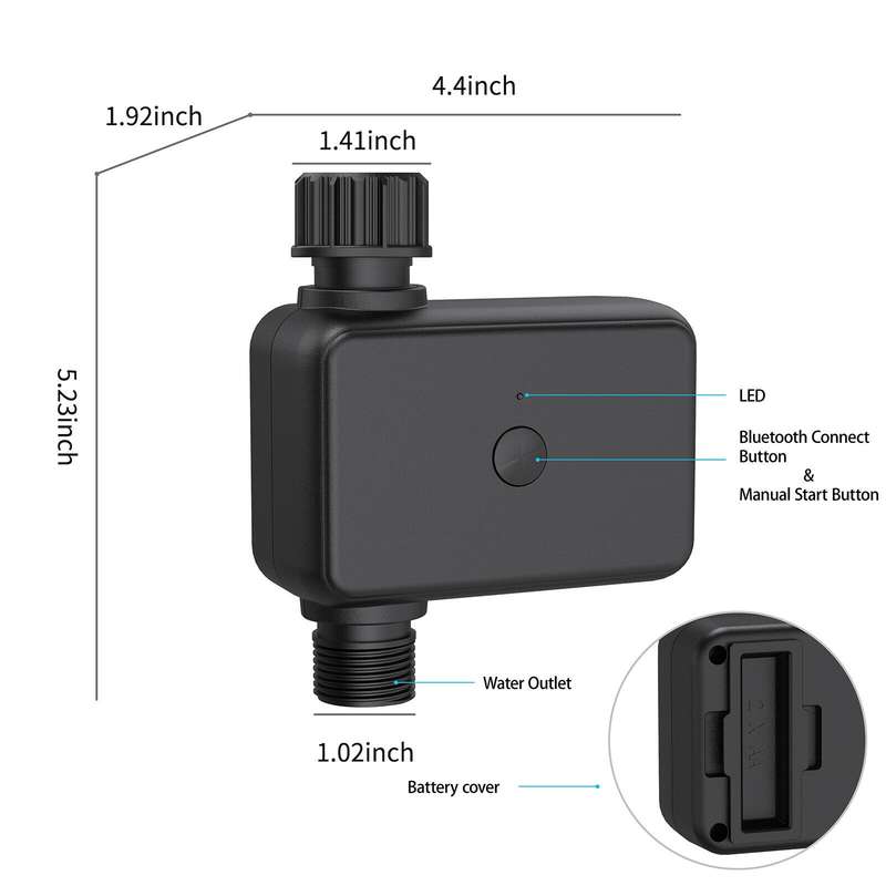 Tuya Bluetooth Garden Water Timer