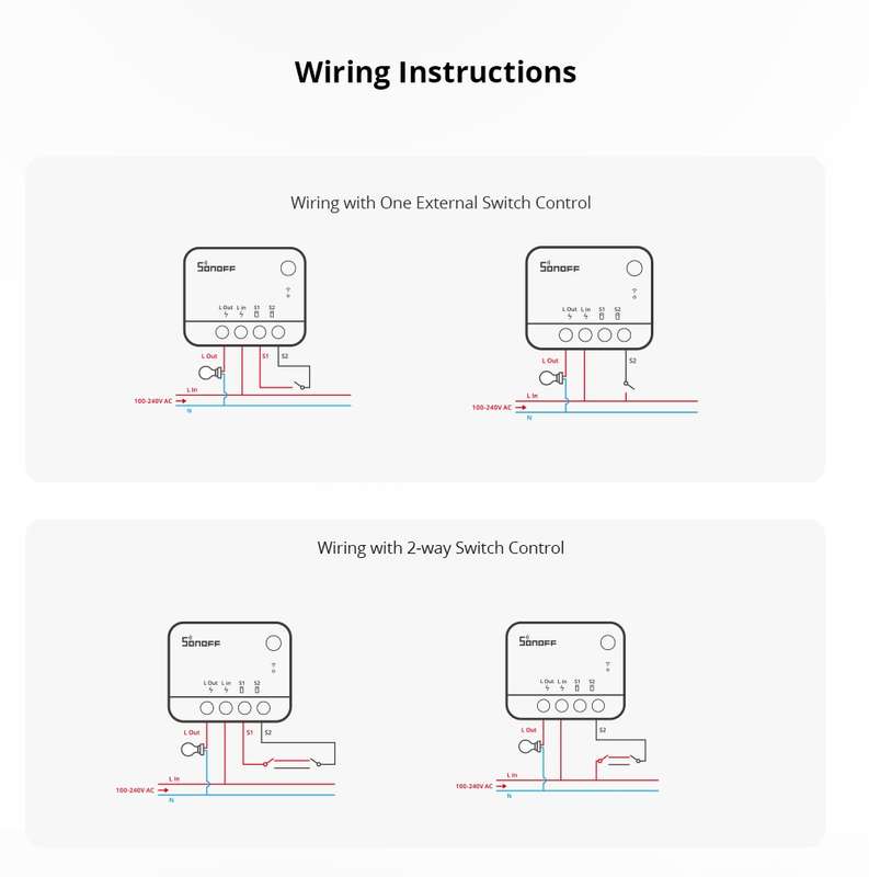 SONOFF ZBMINI-L2 - Extreme Zigbee Smart Switch (No Neutral Required) - BULK PACKAGED