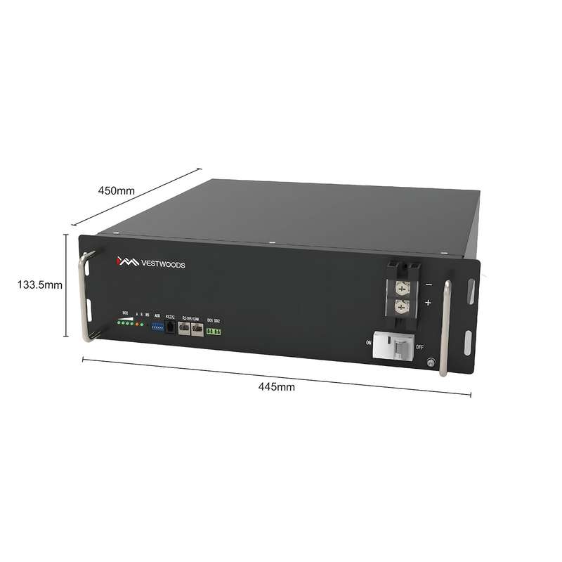 Vestwoods Lithium-ion LifePO4 Battery VT48100E 16 Cell- 100AMP / 5.1KWh / up to 10 Year Warranty