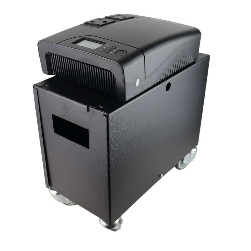 Crystal 1200VA Inverter + 100AH LITHIUM Battery (6 HOUR BATTERY LIFE) KIT - 720W (+-4000 cycles) ...