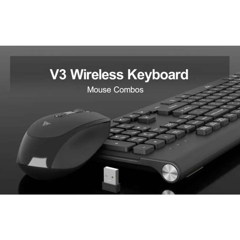 Scissor Switch Desktop Combo - Keyboard and Mouse Black