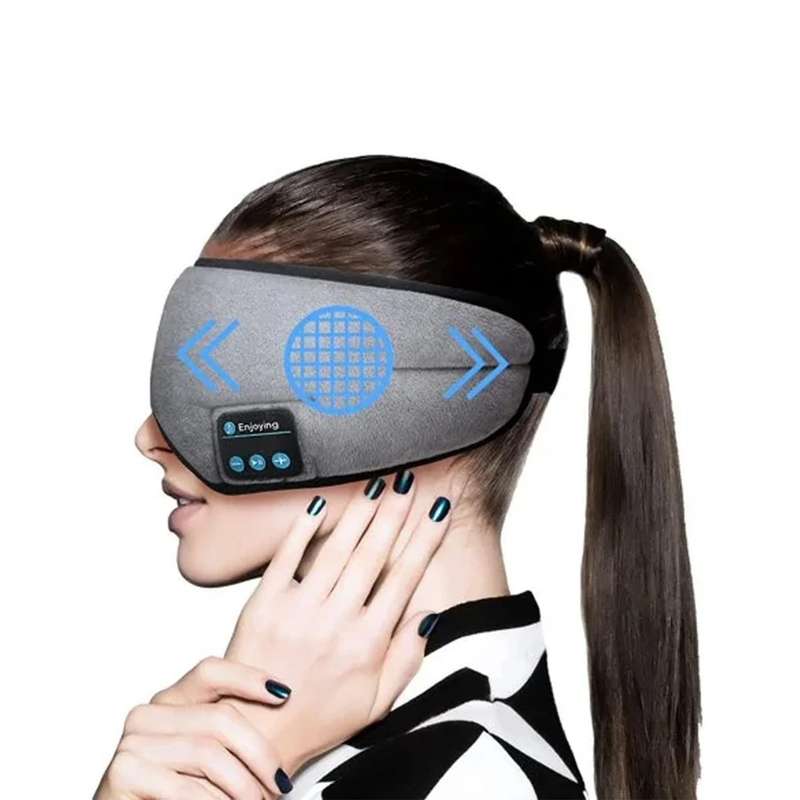 Wireless Bluetooth Sleep Mask Grey
