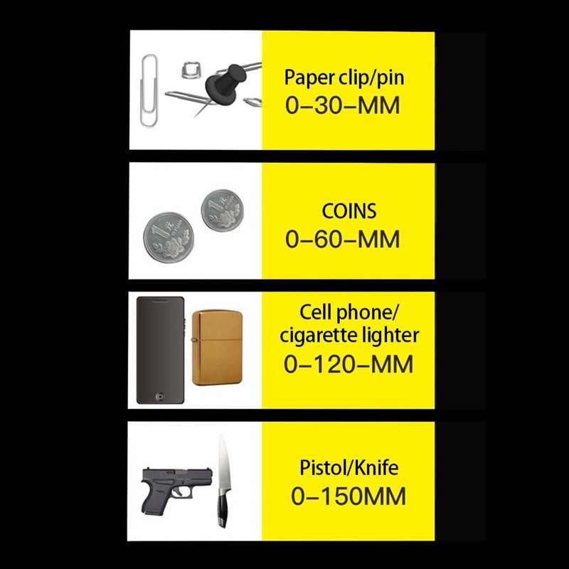Hand-Held Metal Detector - Multi-Function / Adjustable Sensitivity