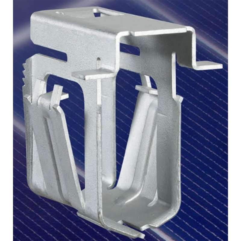 Anti Theft Bracket Clip for Solar Panels - Single Unit