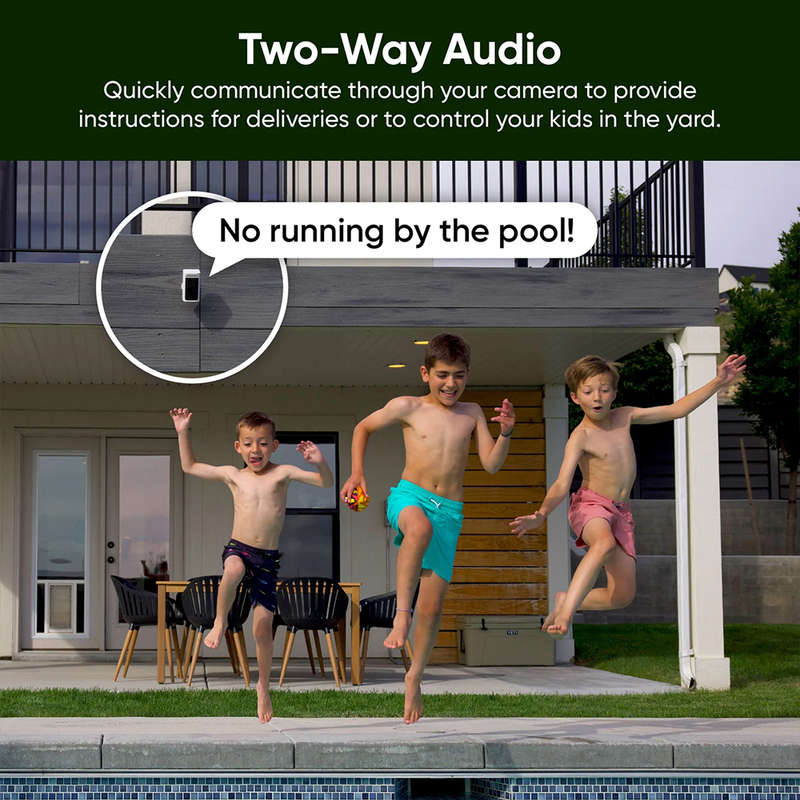Wyze Battery Cam Pro - 2K HDR Video Resolution Wire-Free / No Hub Required (1 Pack) White