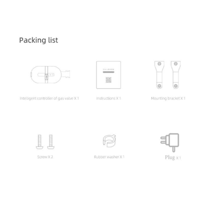 Tuya Smart Valve Controller - for Water and Gas Pipeline Wi-Fi