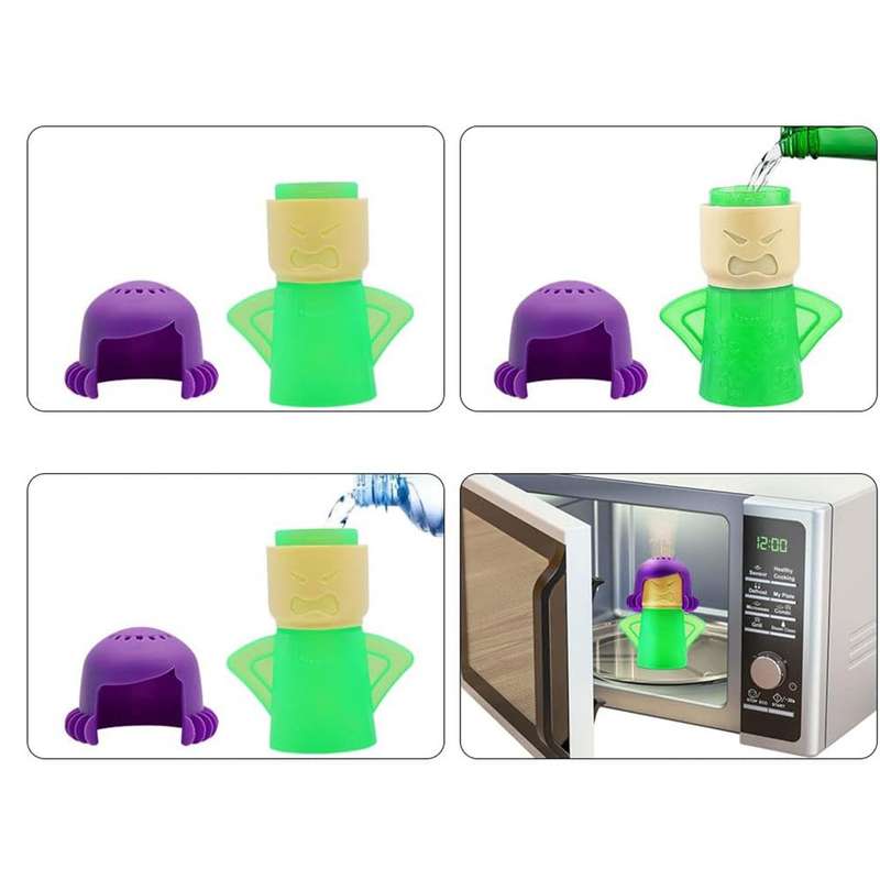 Microwave Cleaner - Easily Clean Your Microwave with Steam