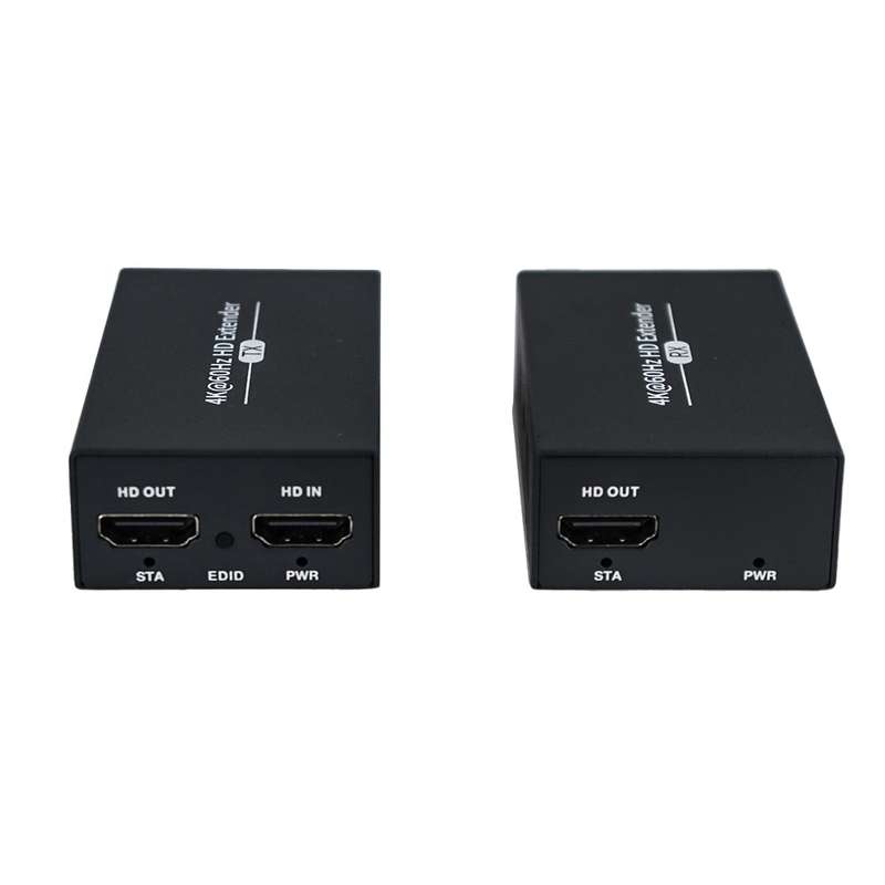 120m 4K HDMI Extender over CAT5E/CAT6 - up to 120 meters via a Network Cable - 3840 x 2160 @ 60Hz...