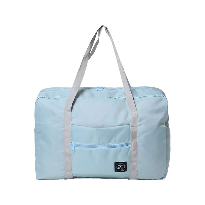 Foldable Travel Duffel Bag Navy Blue