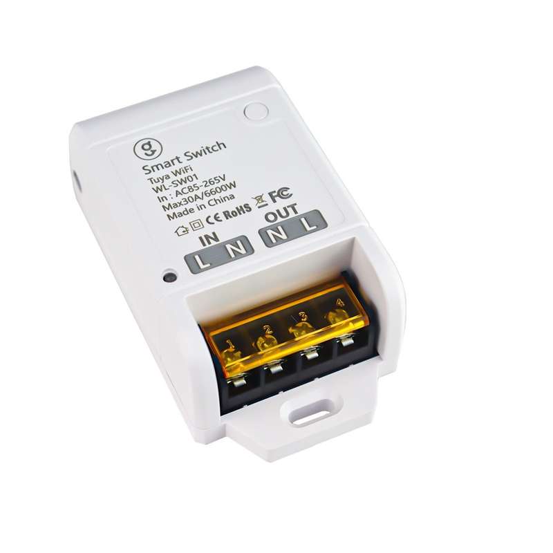 Tuya Wi-Fi Geyser Smart Switch Breaker - 30A / 6600W / Smart Life App