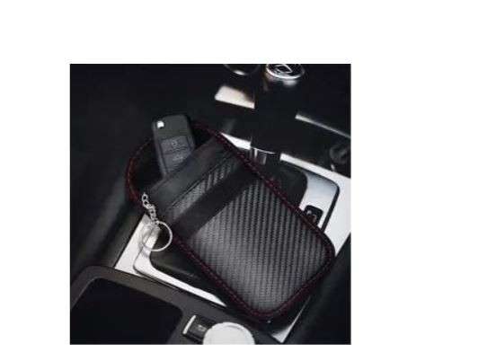 Car Key Pouch Bag with Key Ring and Hook