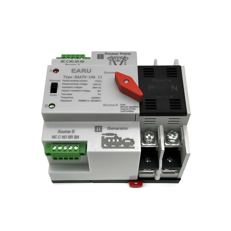 Automatic Changeover Switch - 2P (Single Phase) - 220V / 100A / 50Hz