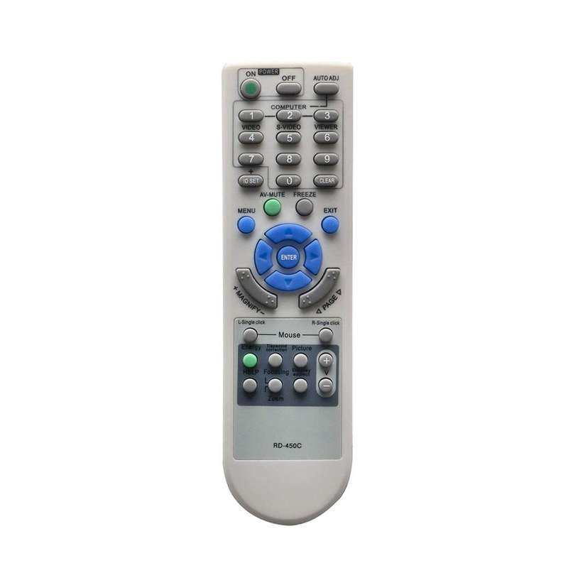 Replacement Remote for NEC Projector - RD-450C