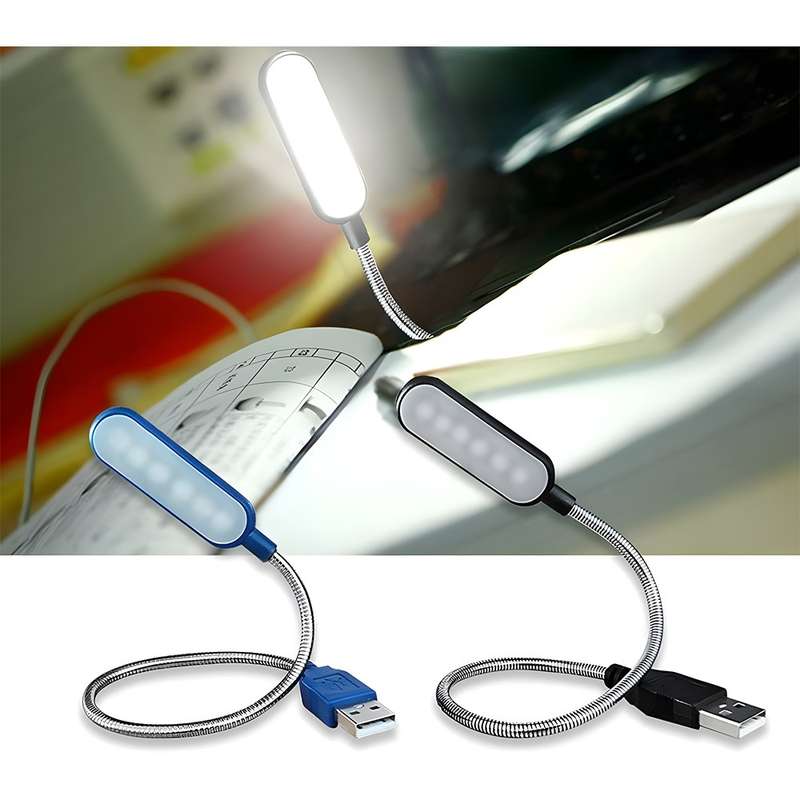 Flexible USB LED Light - 31cm / 3.7-5V / 6 LEDs