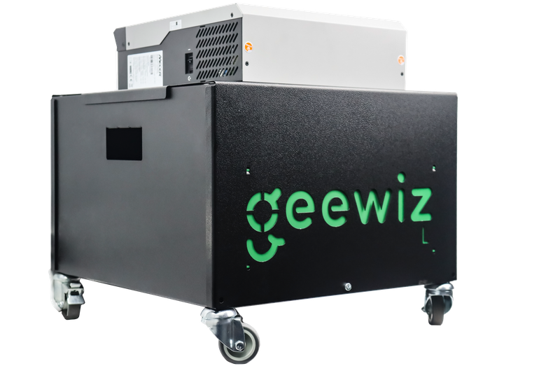 3000VA Mecer Axpert Pure Sine Inverter + 2x 200Ah LITHIUM Battery Trolley (24 HOUR BATTERY LIFE) ...