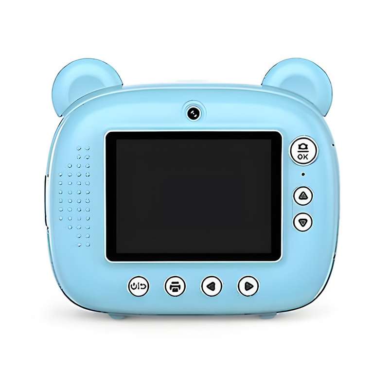 Kids Instant Print Digital Camera - 2.4 inch Screen / 24MP Light Blue