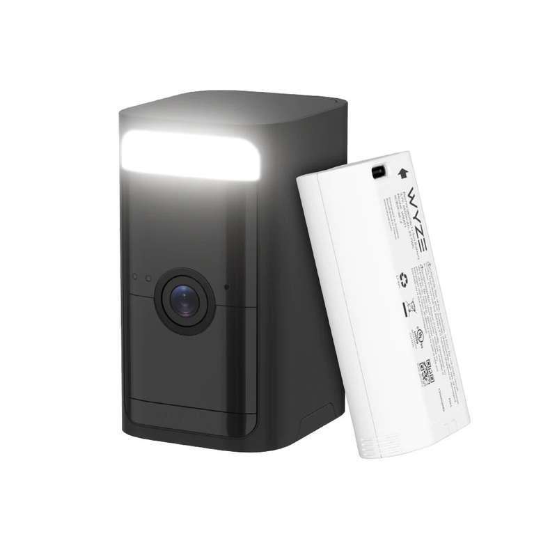 Wyze Battery Cam Pro - 2K HDR Video Resolution Wire-Free / No Hub Required (1 Pack) White