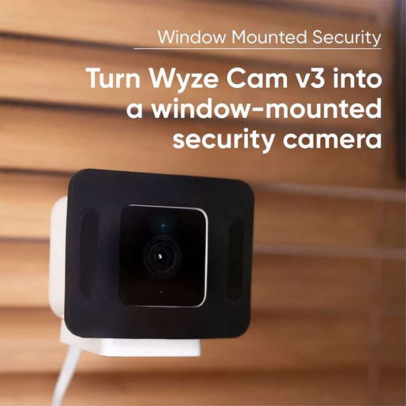 Wyze Window Mount for Wyze Cam OG- v3- v3 Pro- v4 v2 (Works with Cam v3/v3 Pro and Cam OG series)