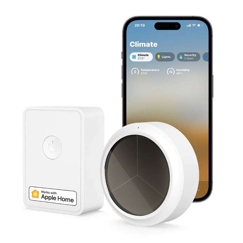 Meross Smart Temperature and Humidity Sensor - works with Apple HomeKit / Amazon Alexa / Google A...