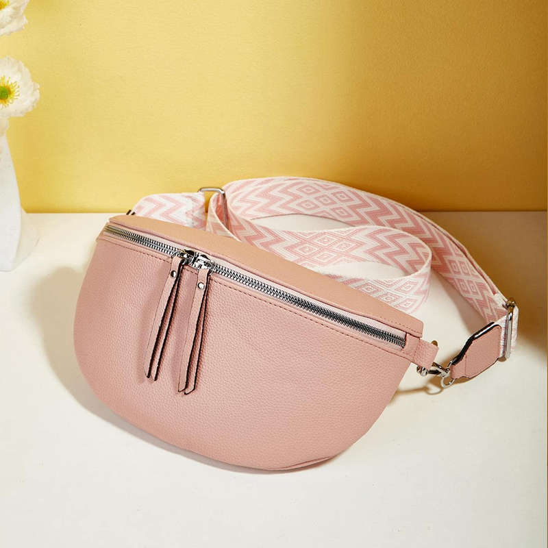 Fashionable Elegant Ladies Sling Bag - with coin purse and adjustable strap Black
