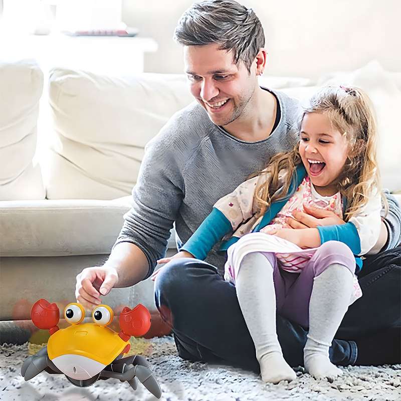 Crawling Crab Kids Interactive Toy - Stimulates Sensory Development