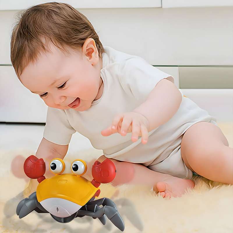 Crawling Crab Kids Interactive Toy - Stimulates Sensory Development
