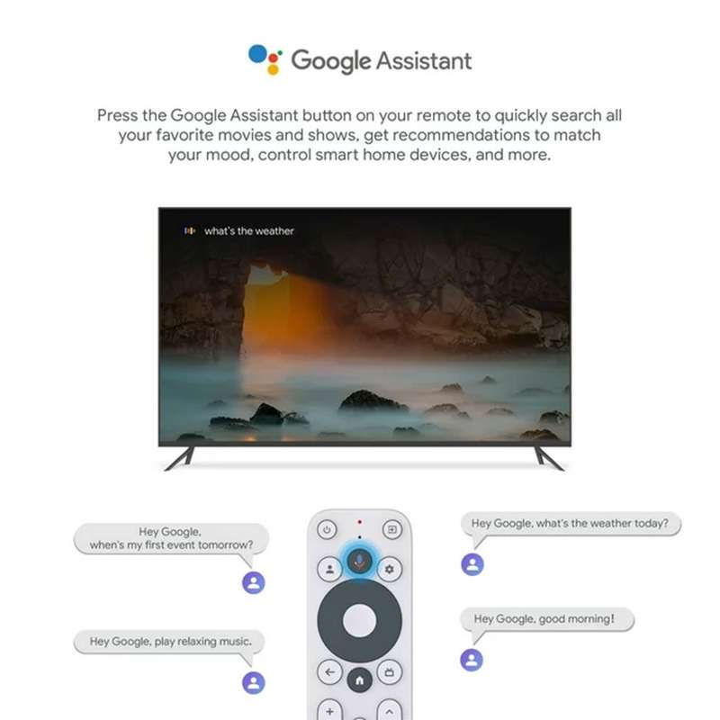 onn. Android TV Streaming Device - 4K UHD / Built-in Voice Assistant & HDMI Cable