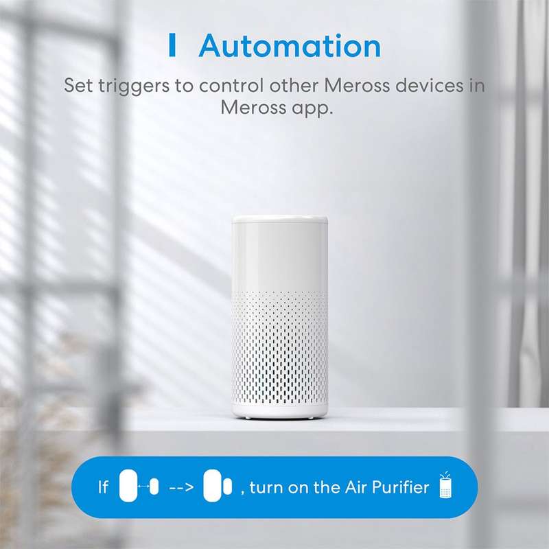 Meross Smart Door and Window Sensor - works with Apple HomeKit / Amazon Alexa and SmartThings (EX...
