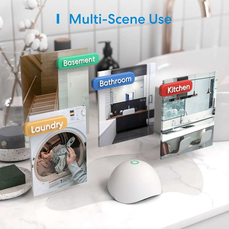 Meross Smart Water Leak Sensor - works with Apple HomeKit and SmartThings (WITH HUB)